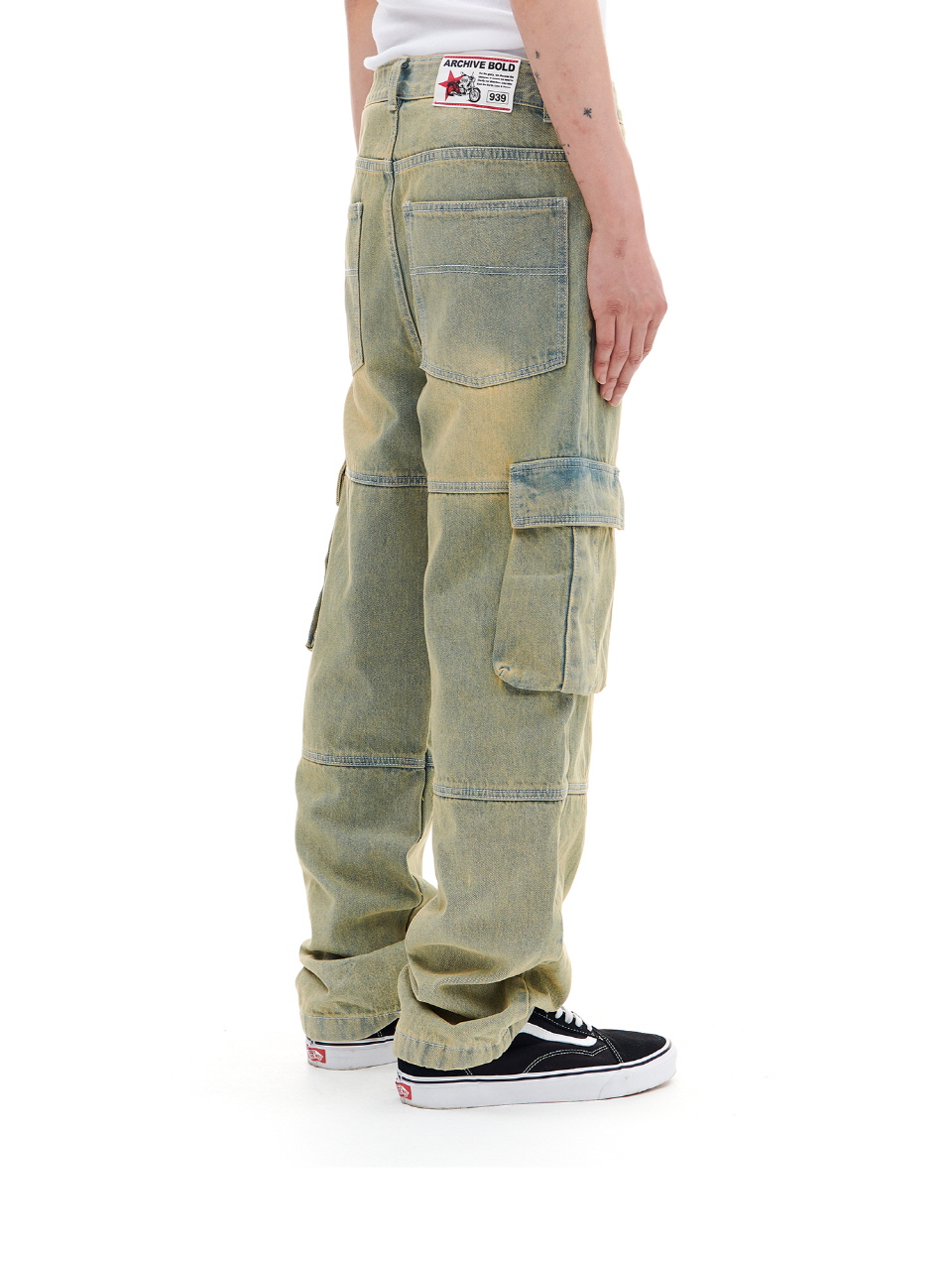 아카이브 볼드(ARCHIVE BOLD) 7-POCKET CARGO PANTS (SAND BEIGE